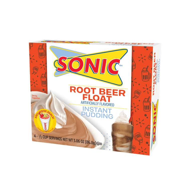 Sonic Root Beer Float Instant Pudding Mix