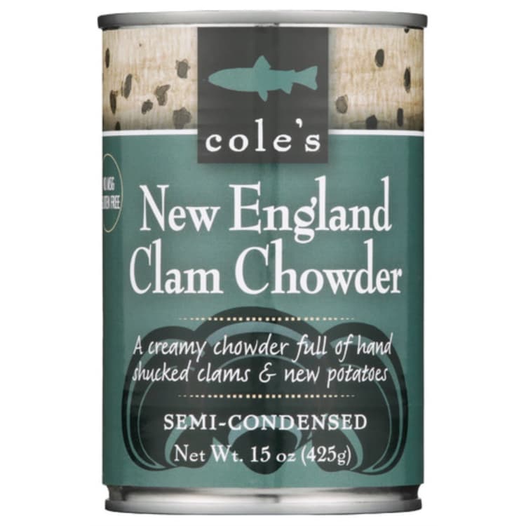 Cole'S Soup New England Clam Chowder