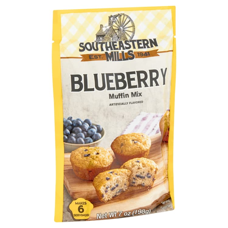 Southeastern Mills Muffin Mix, Blueberry