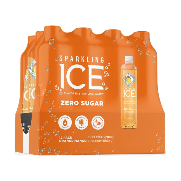 Sparkling Ice Naturally Flavored Sparkling Water, Orange Mango Oz, (Pack Of