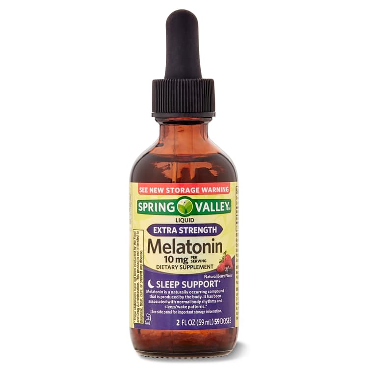 Spring Valley Liquid Melatonin Dietary Supplement