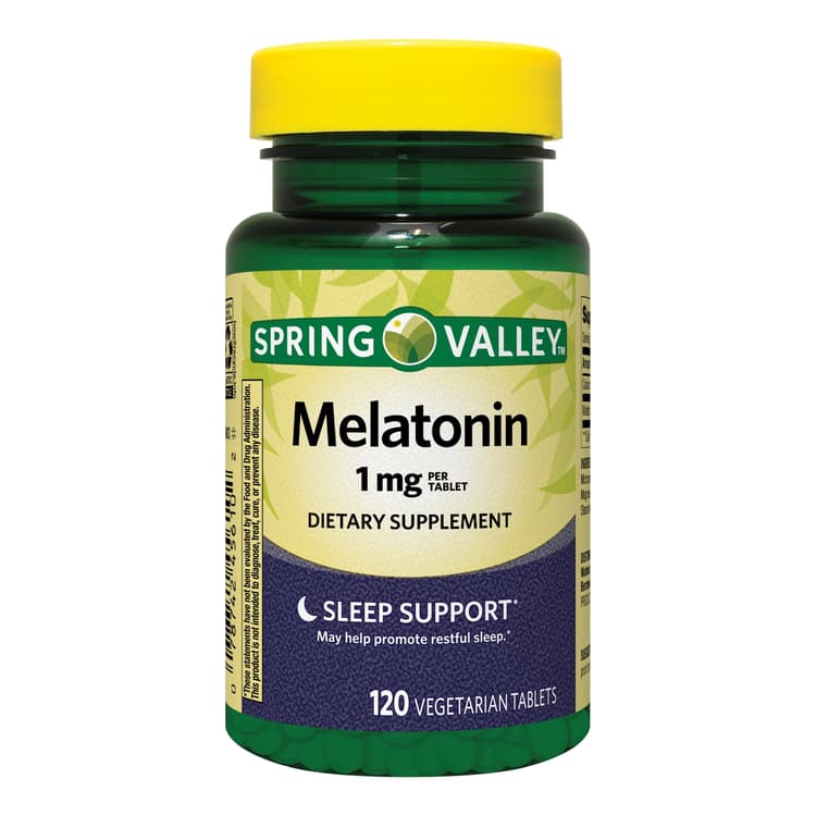 Spring Valley Melatonin Tablets Dietary Supplement