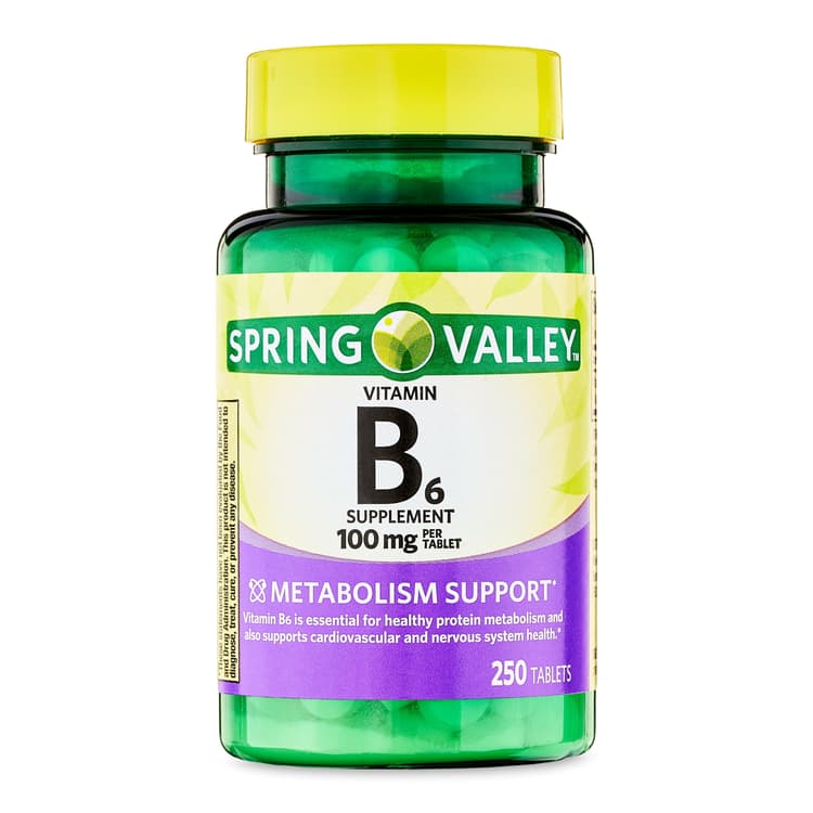Spring Valley Vitamin B6 Supplement