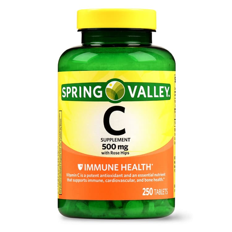 Spring Valley Vitamin C Supplement With Rose Hips