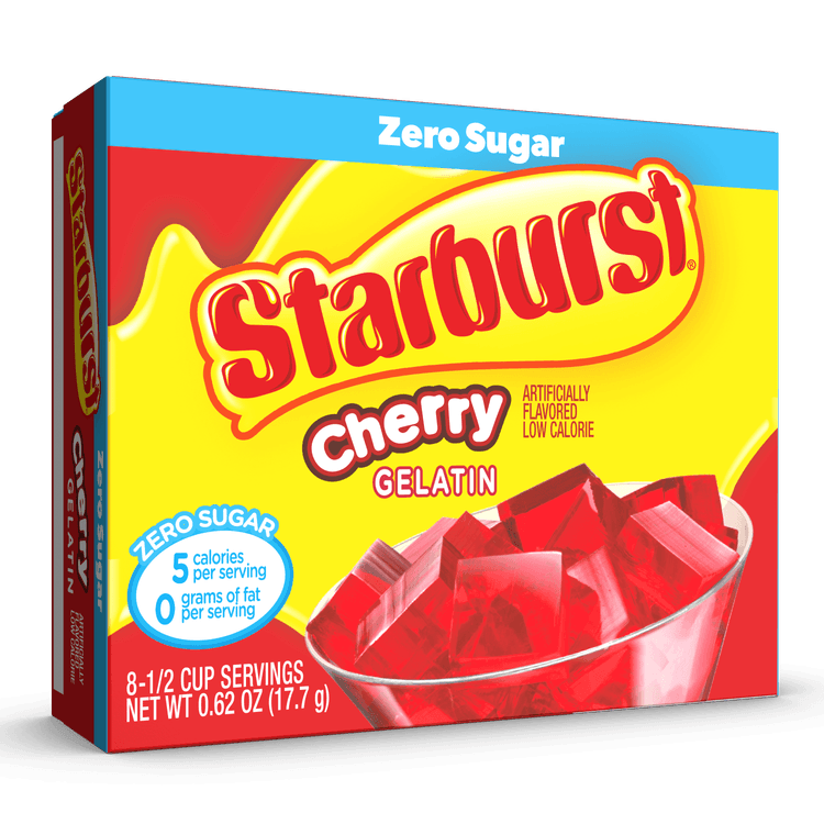 Starburst Sugar Free Cherry Gelatin
