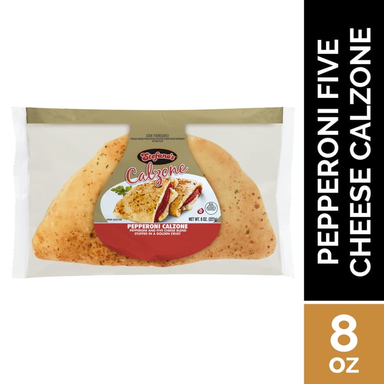 Stefano'S Pepperoni Five Cheese Calzone, Fresh Meal