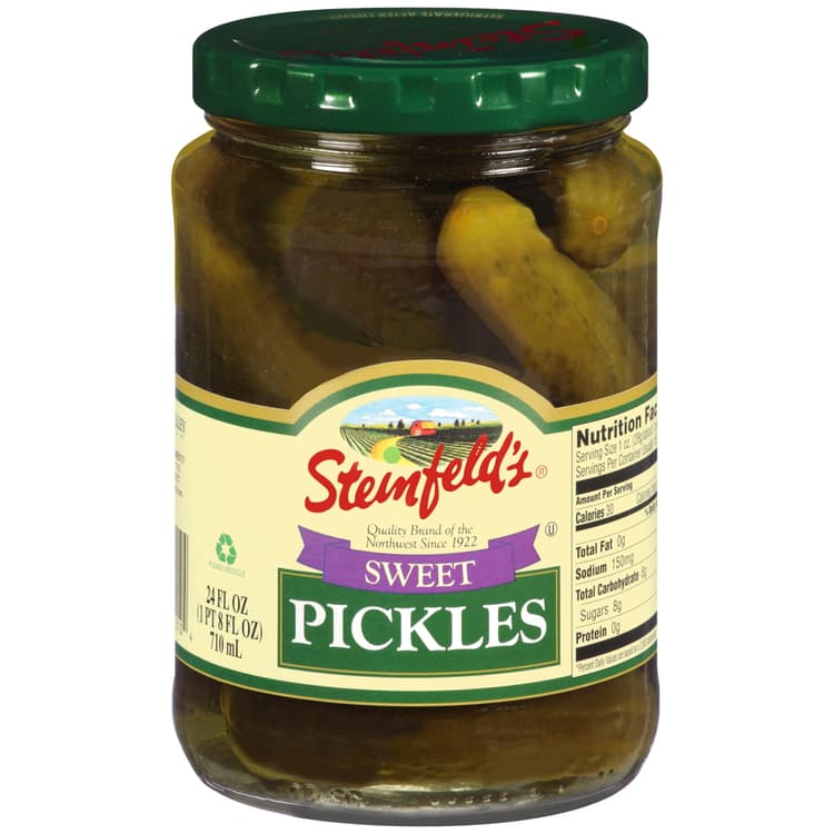 Steinfeld'S Sweet Pickles, Oz, Jar