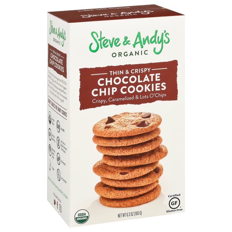 Steve & Andy'S Cookies, Chocolate Chip