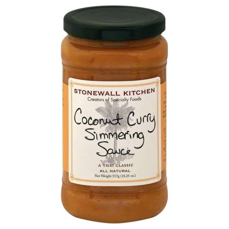Stonewall Kitchen Simmering Sauce Coconut Curry Jar