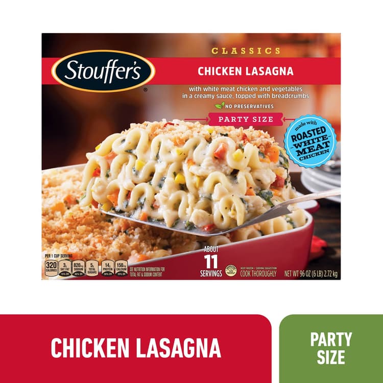 Stouffer'S Chicken Lasagna Party Size Meal