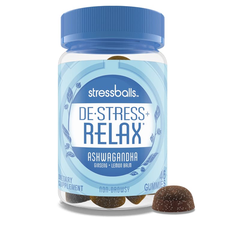 Stressballs Day De-Stress Supplement Gummies With Ashwagandha