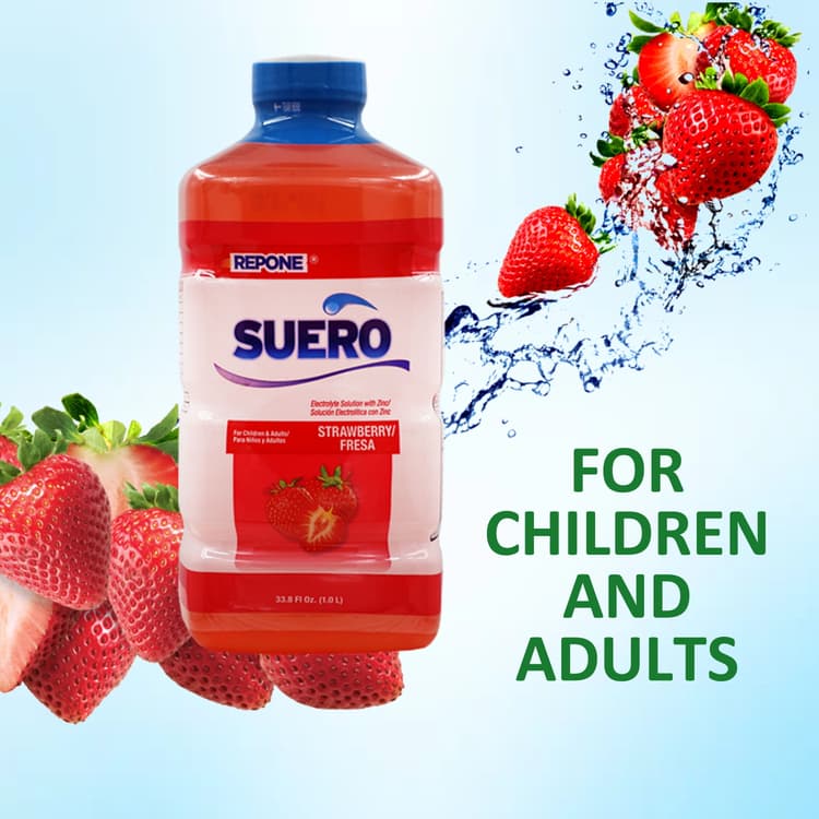 Suero Electrolyte Solution - Strawberry