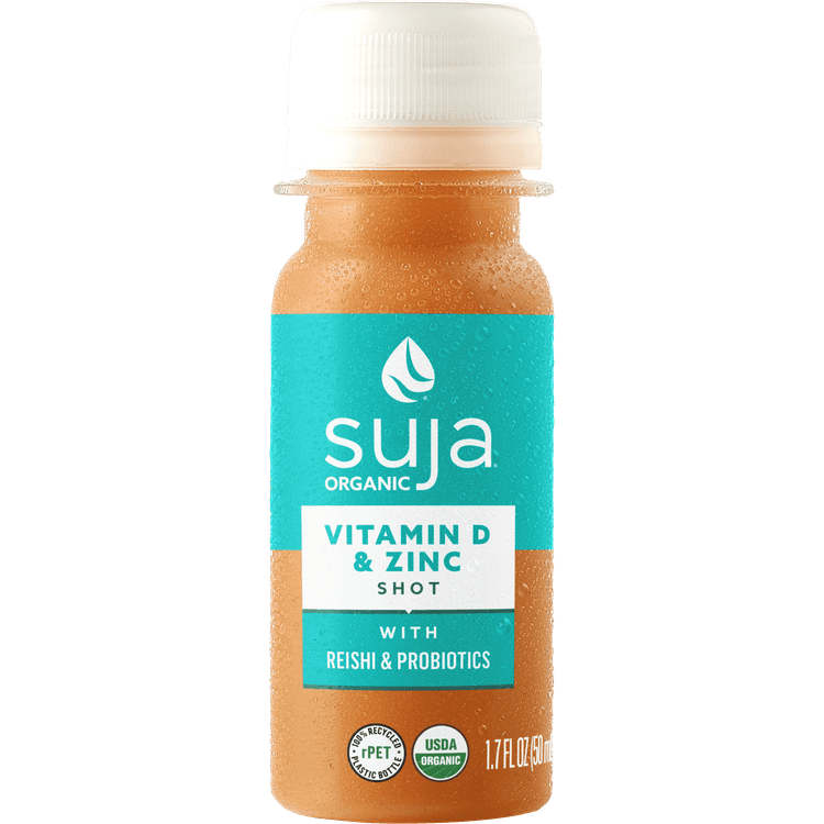 Suja Organic Vitamin D And Zinc Shot With Reishi & Probiotics