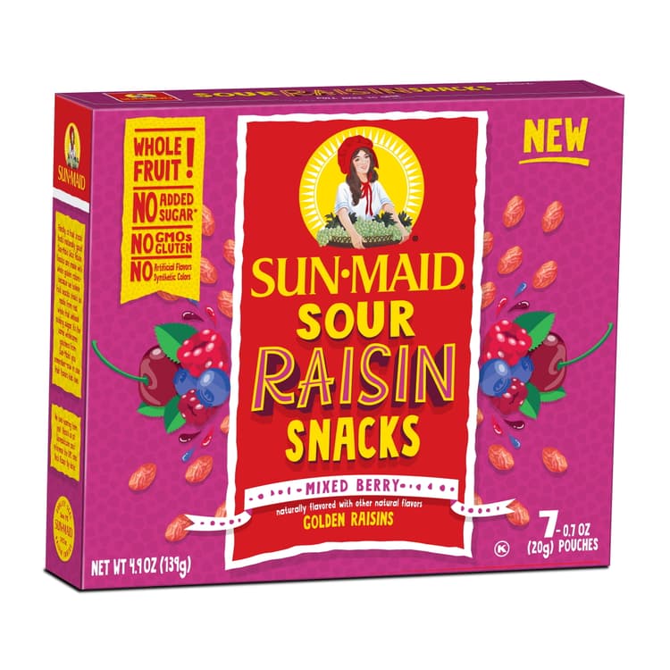 Sun-Maid Sour Raisins Mixed Berry