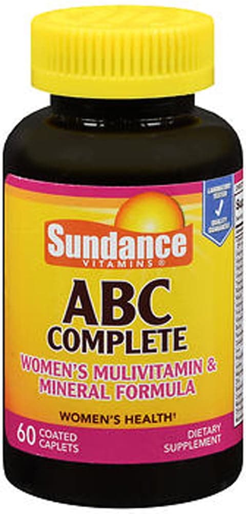 Sundance Abc Complete Womens Multivitamins 60 Caplets