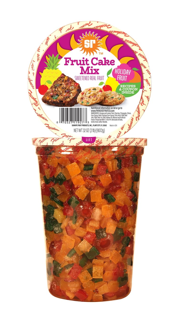 Sunripe Candied Fruit Cake Mix