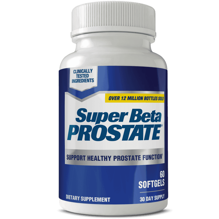 Super Beta Prostate Recommended Prostate Supplement For Men, Beta Sitosterol, 60 Softgels