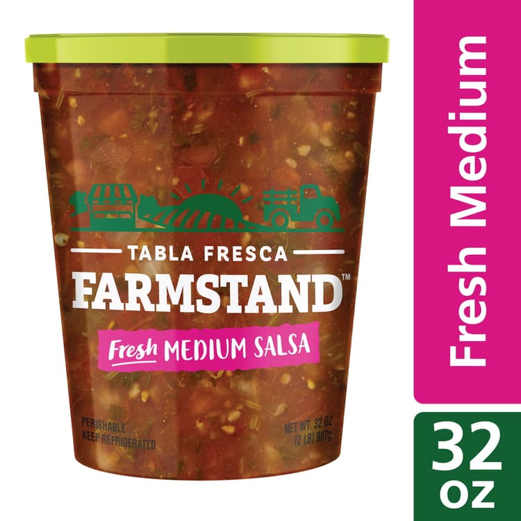Tabla Fresca Farmstand Fresh Medium Salsa, Large, Gluten-Free
