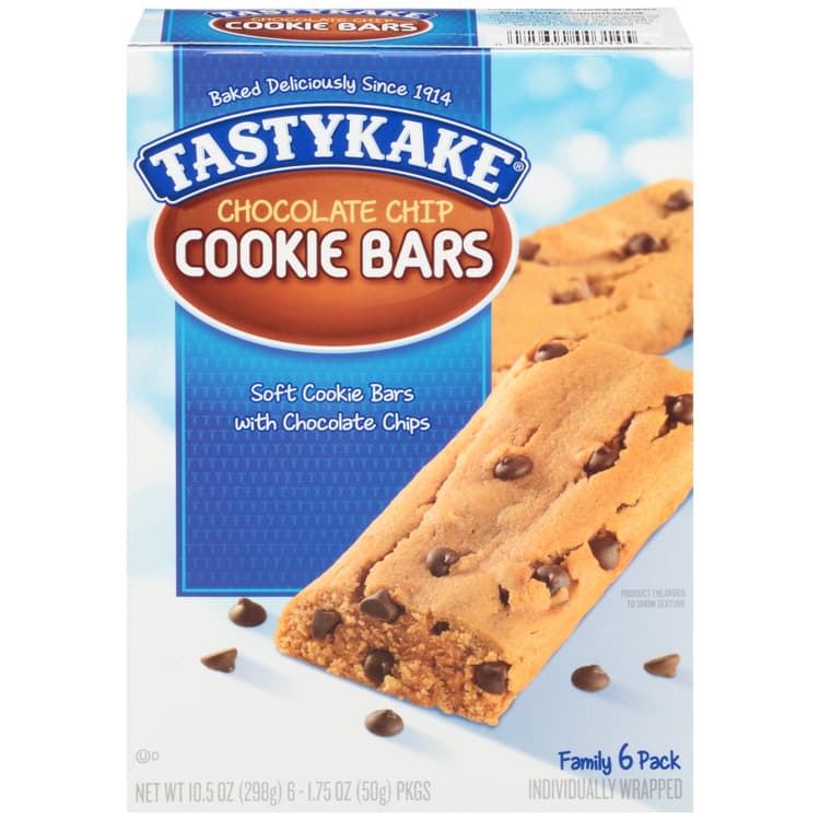 Tastykake Cookie Bar Chocolate Chip