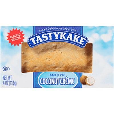 Tastykake Pie Coconut Creme