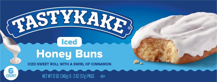 Tastykake Iced Honey Buns