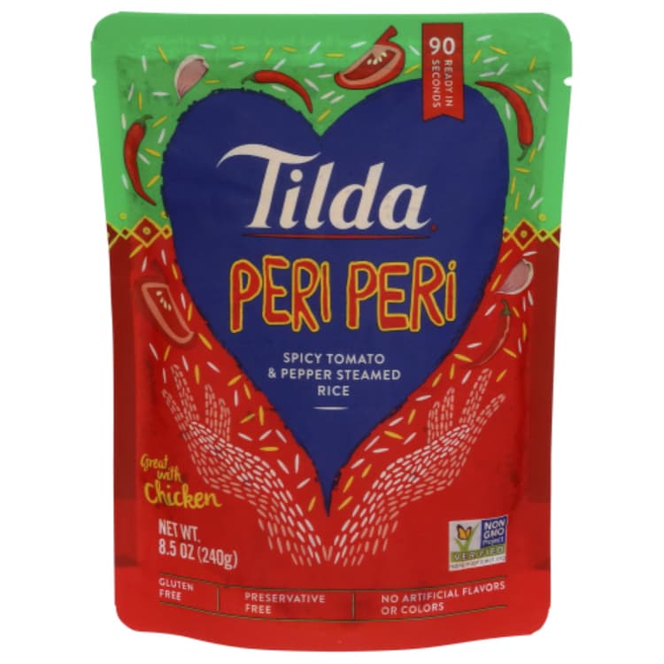 Tilda Peri Peri Spicy Tomato & Pepper Steamed Rice