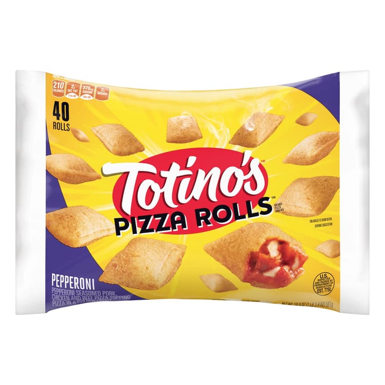 Totino'S Pizza Rolls Pepperoni Bag