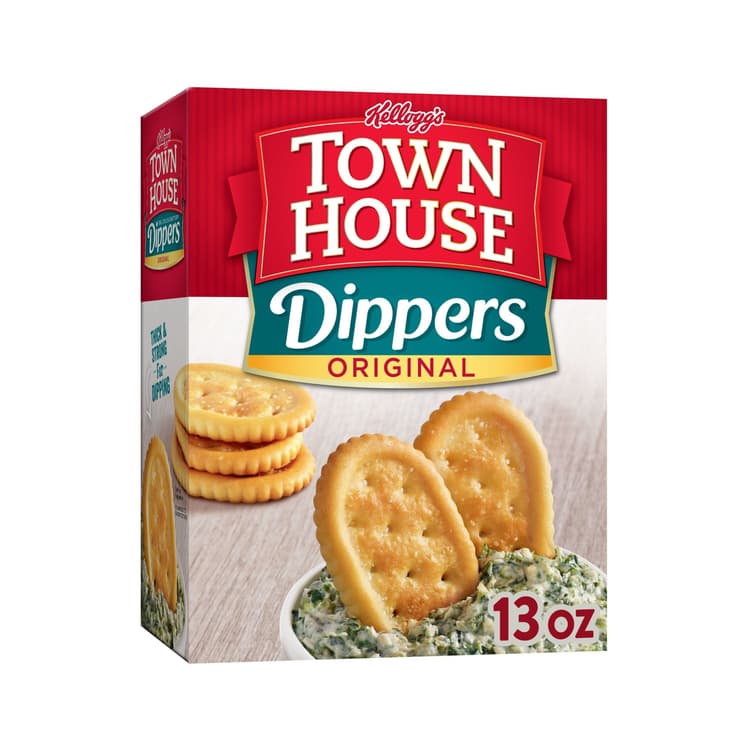 Town House Snack Crackers, Baked, Original