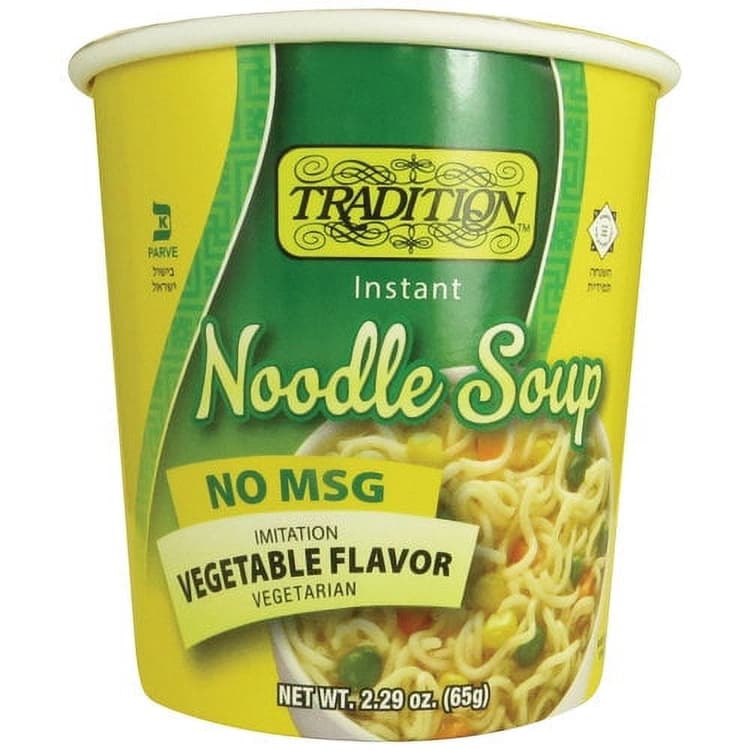 Tradition Noodle Soup, Instant, Imitation Vegetable Flavor