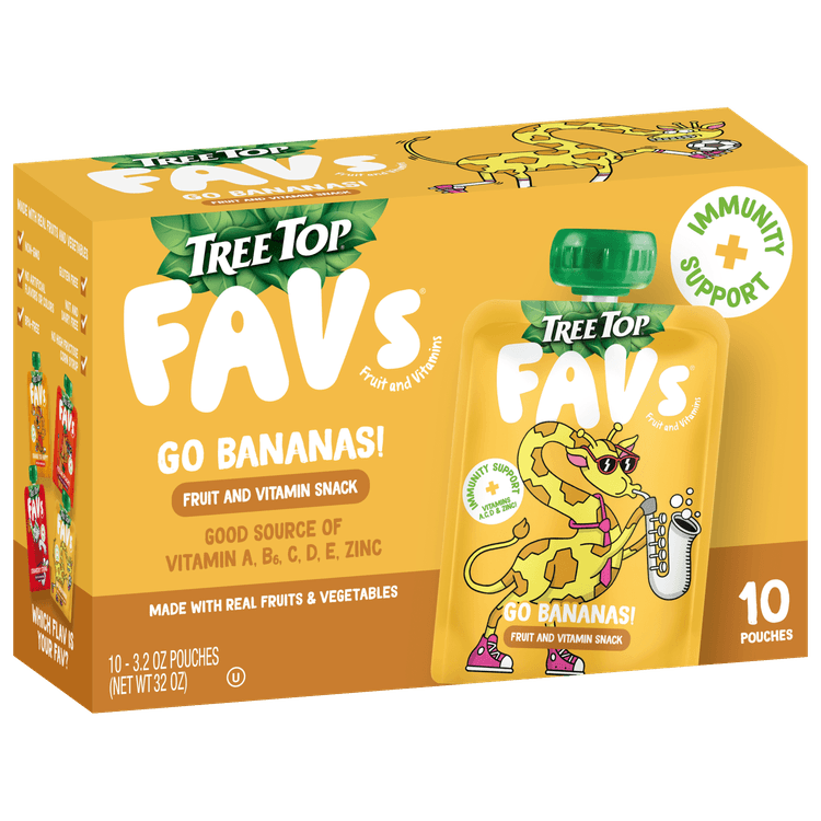 Tree Top Banana Applesauce Pouches