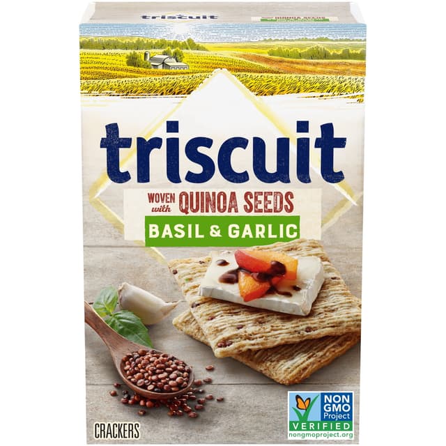 Is it Lupin Free? Triscuit Crackers Basil & Garlic With Quinoa Seeds