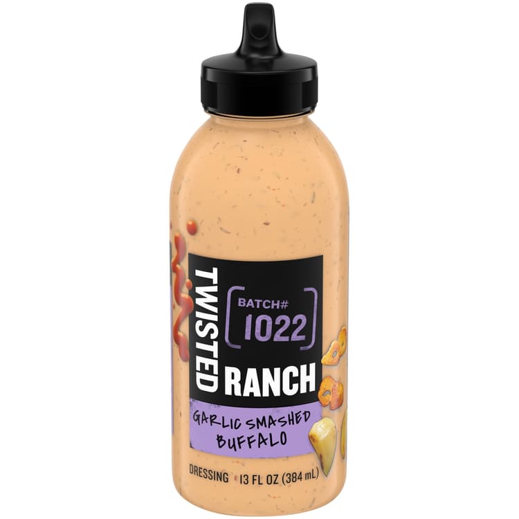 Twisted Ranch Garlic Smashed Buffalo Sauce & Dressing, Oz