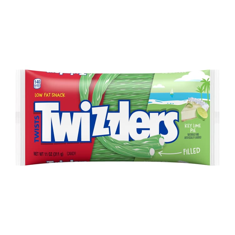 Twizzlers Key Lime Flavored Chewy Candy Twists