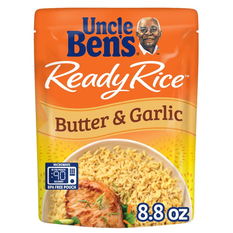 Uncle Ben'S Ready Rice Buttered & Garlic
