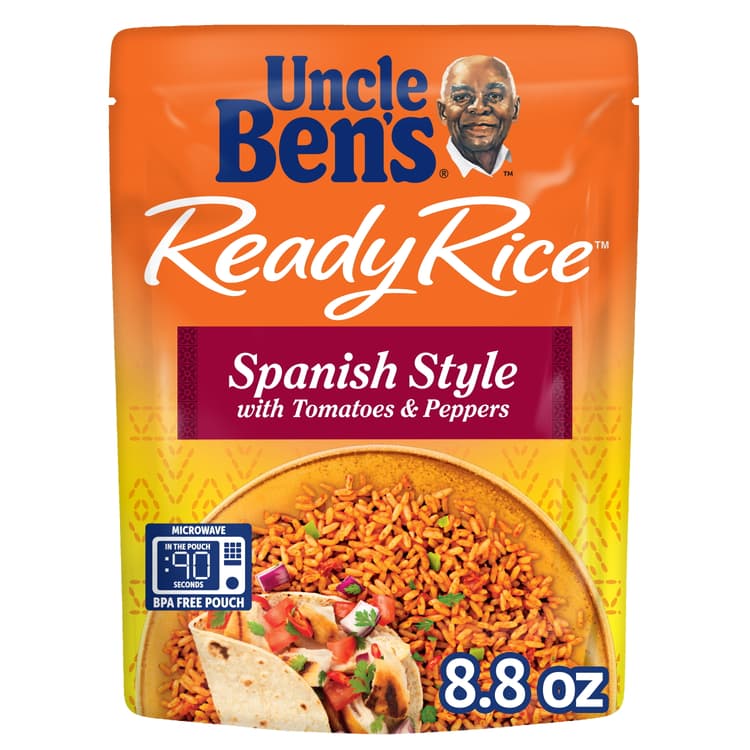 Uncle Ben'S Ready Rice Spanish Style With Tomatoes & Peppers