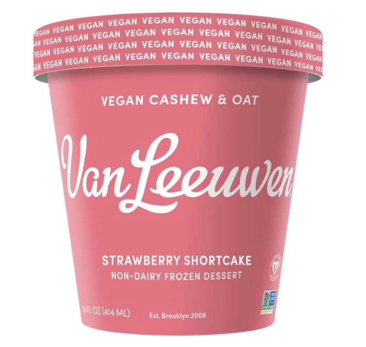 Van Leeuwen Non-Dairy Dessert Strawberry Shortcake