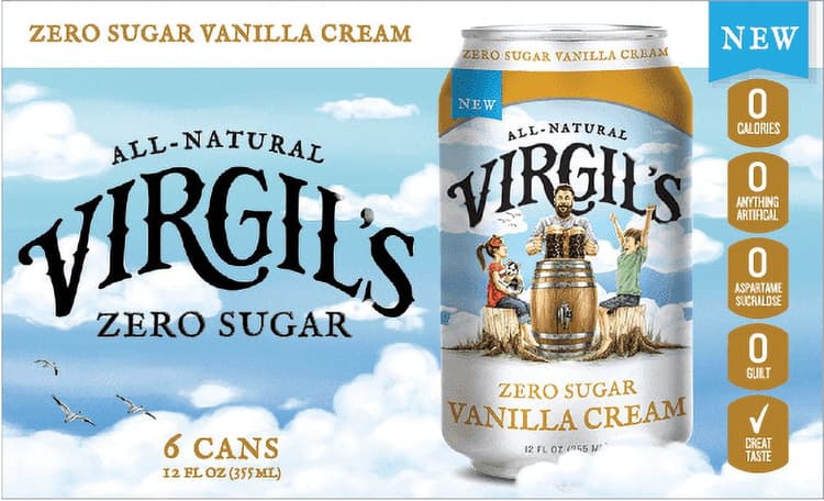 Virgils Soda Van Cream Zero