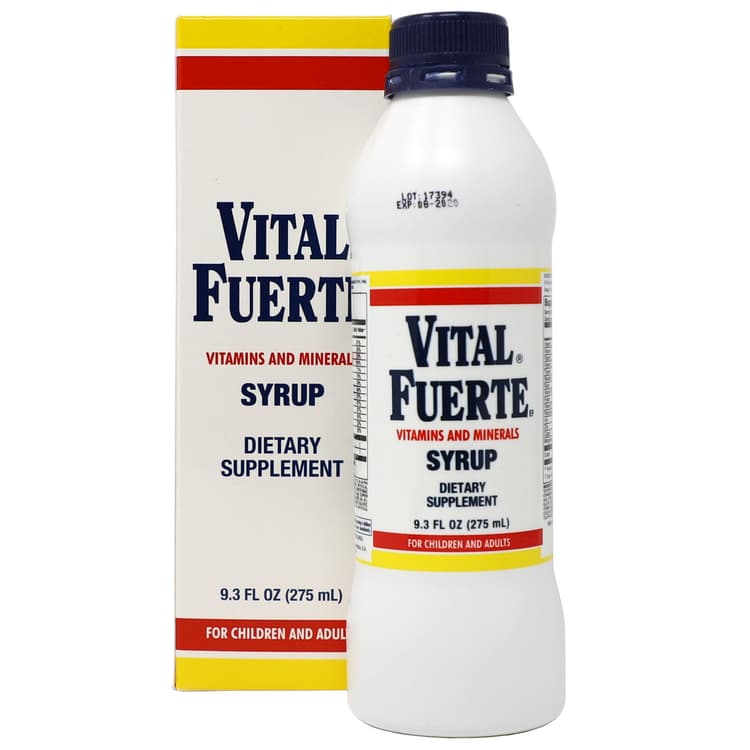 Vital Fuerte Vitamins And Minerals Syrup