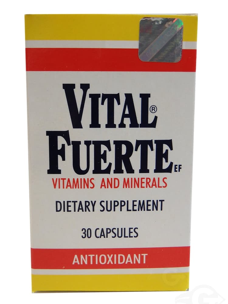 Vital Fuerte Vitamins And Minerals, Capsules