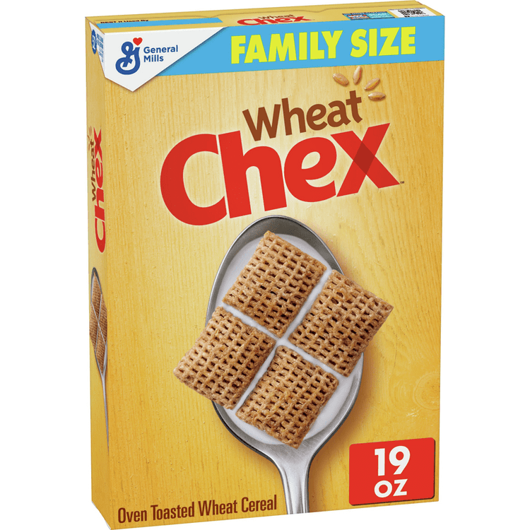 Wheat Chex Breakfast Cereal, Made With Whole Grain, Family Size