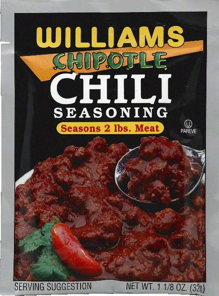 Williams Seasoning, Chili, Chipotle
