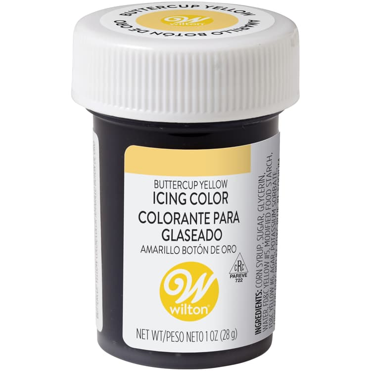 Wilton Buttercup Yellow Gel Food Coloring