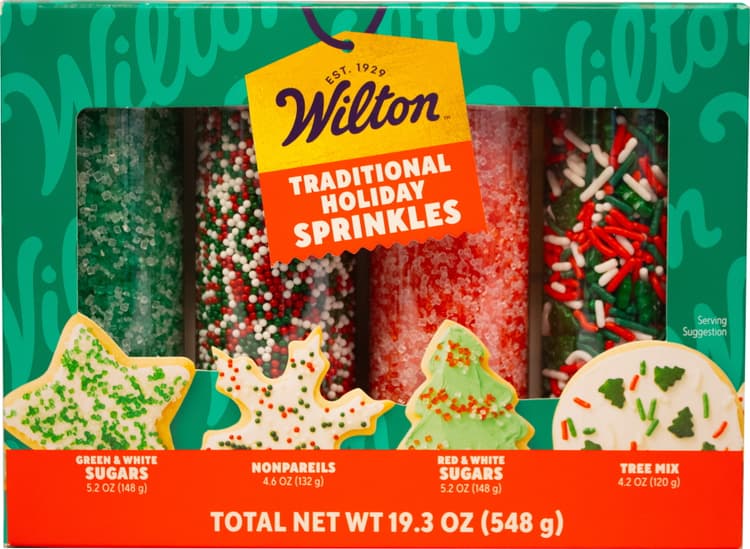 Wilton Christmas Sprinkles Mega Bulk Set