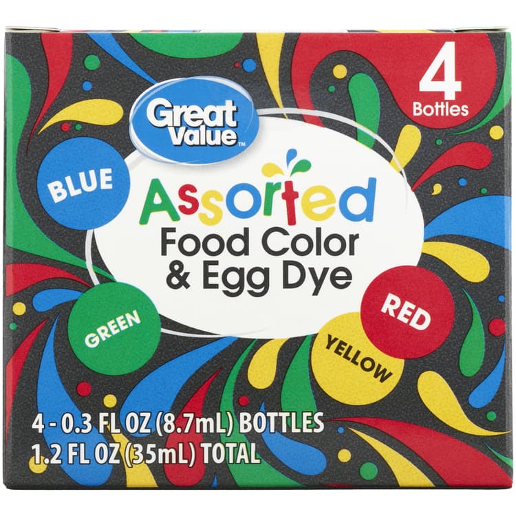 Wilton Great Value Assorted Food Color And Egg Dye