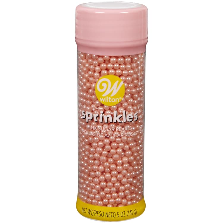 Wilton Sugar Pearls Pink Sprinkles