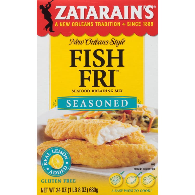 Zatarain'S New Orleans Style Fish Fri Seafood Breading Mix