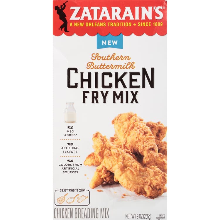 Zatarain'S Chicken Fry - Southern Buttermilk, Coatings & Batters