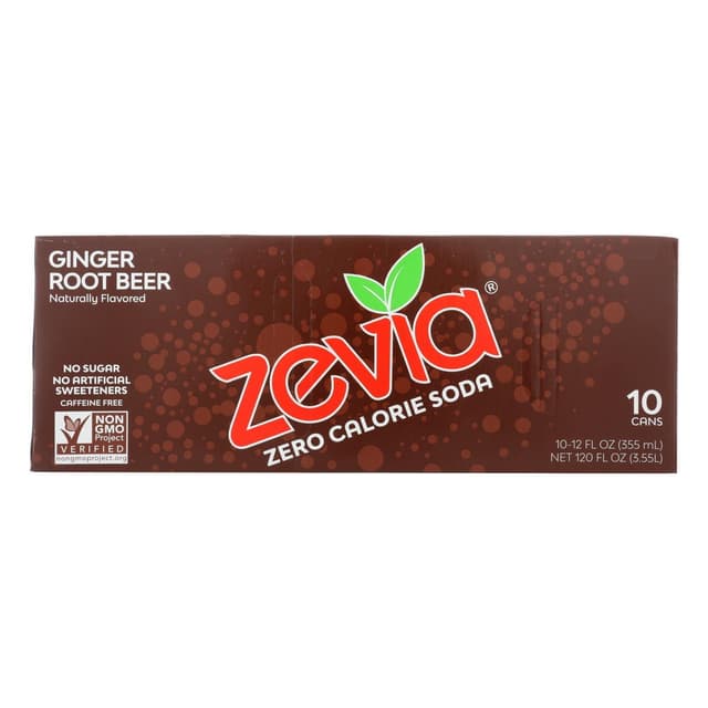 Is it Low Histamine? Zevia Ginger Root Beer Zero Calorie Soda