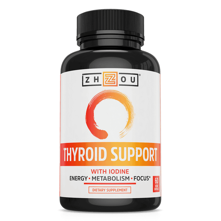 Zhou Nutrition Thyroid Support W Iodine