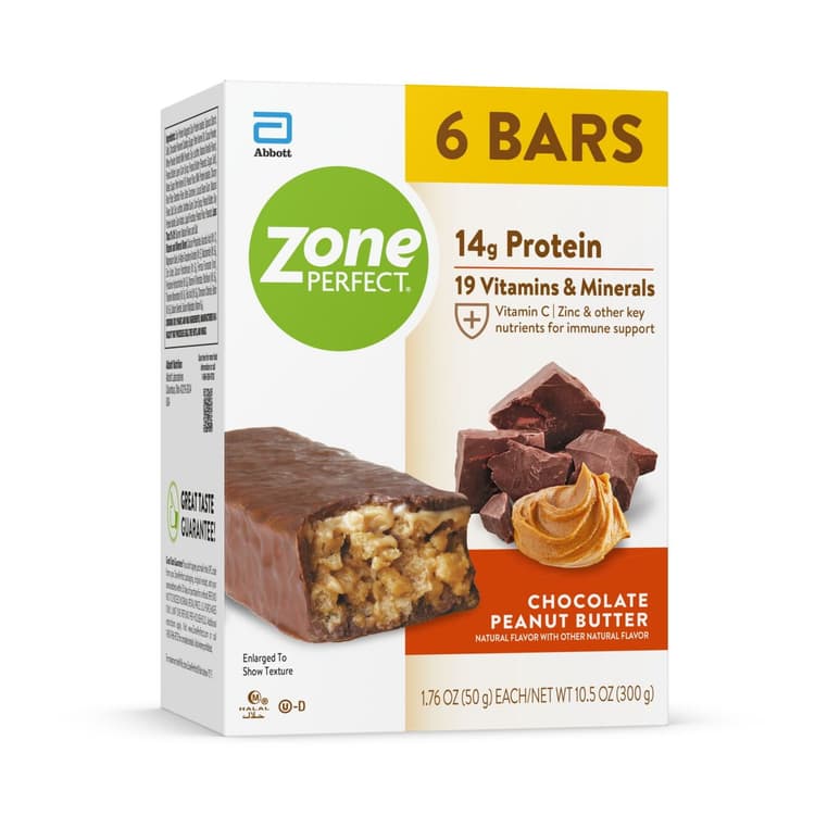 Zoneperfect Chocolate Peanut Butter Bars